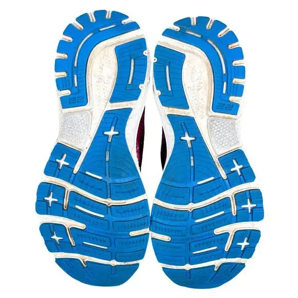 Brooks Women's Adrenaline GTS 22 Cheetah Running Shoes, Comfort Fitness | 10 - Picture 8 of 11